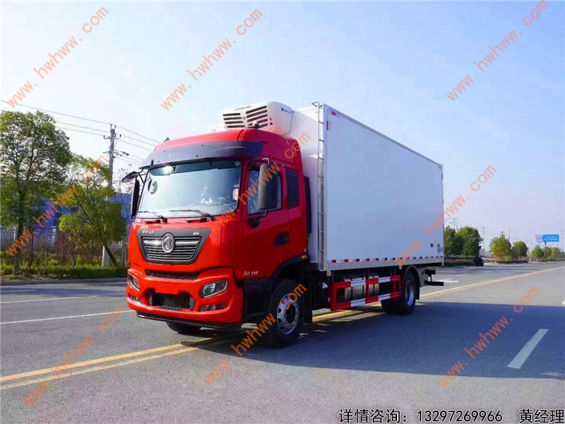 （厢长6.6米）东风天锦冷藏车