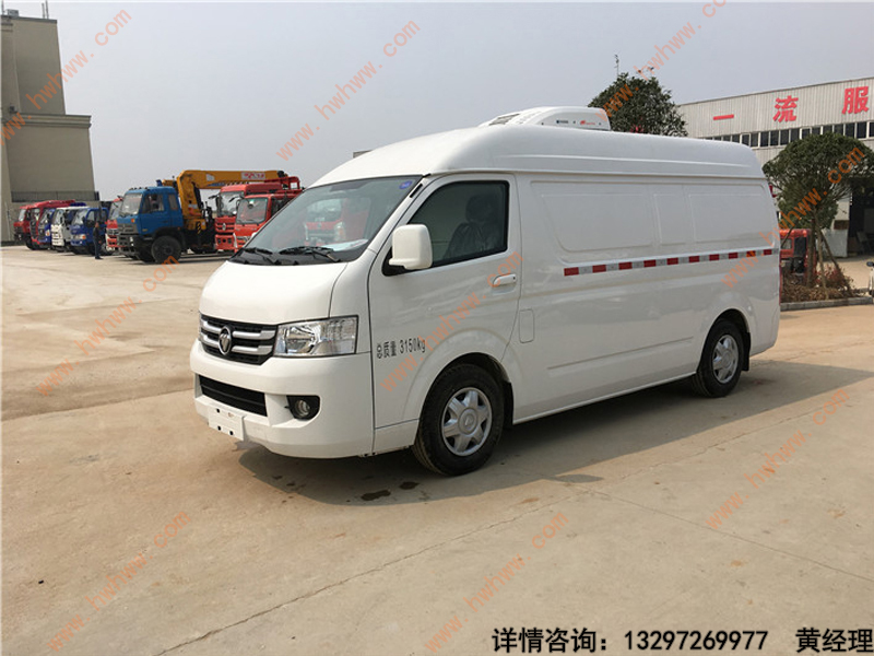 国六 福田G7单 双排多用途冷藏车