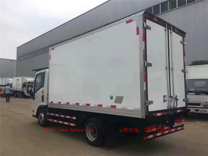 （厢长4.1米）大运单排冷藏车