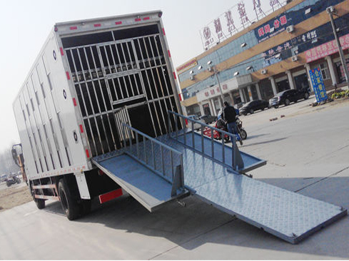 （厢长6.6米）东风天锦猪仔禽畜运输车