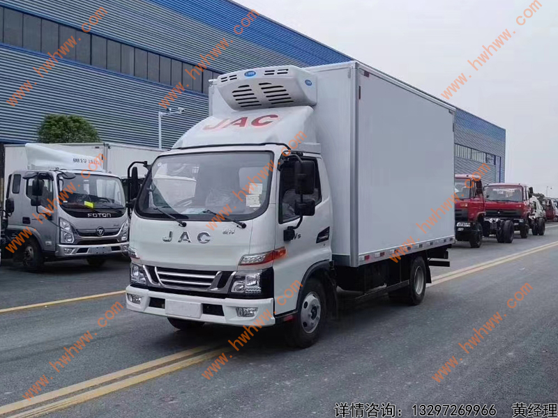 （厢长4.1米）江淮骏铃V5冷藏车